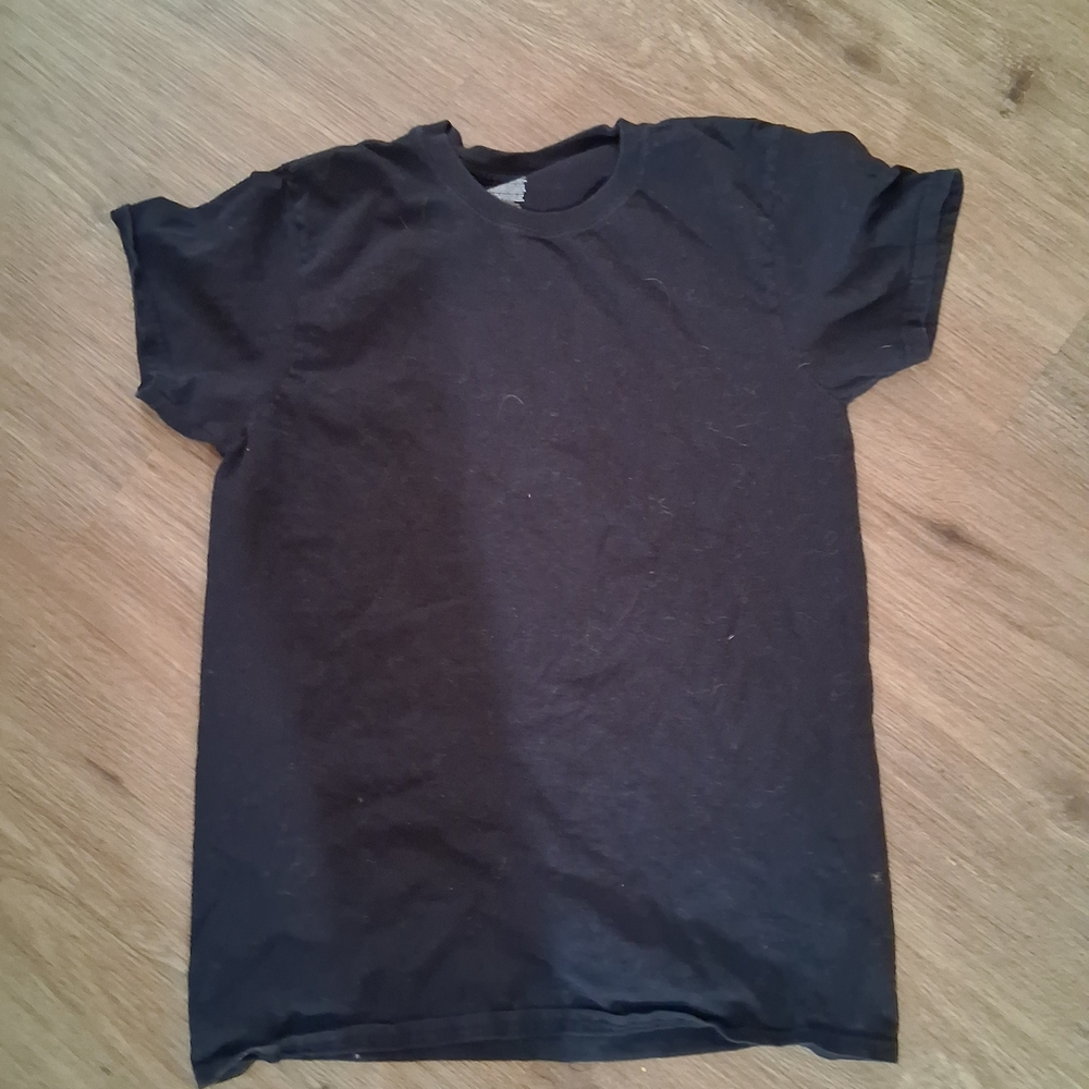 Stylish Black Kids' Short Sleeve Tee